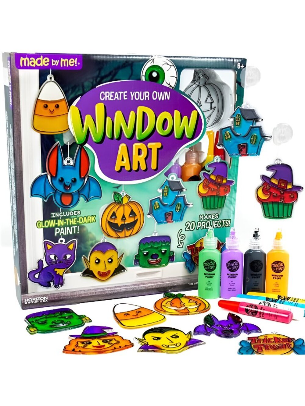 Create Your Own Halloween Window Art by Horizon Group USA